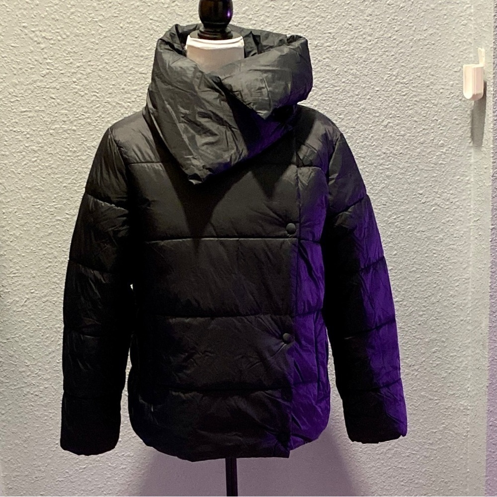 Banana Republic Petite Funnel-Neck Puffer Jacket NWT - Picture 4 of 13